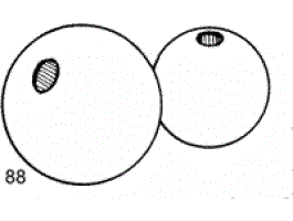 Plastic balls - 5 mm - 20/pkt.